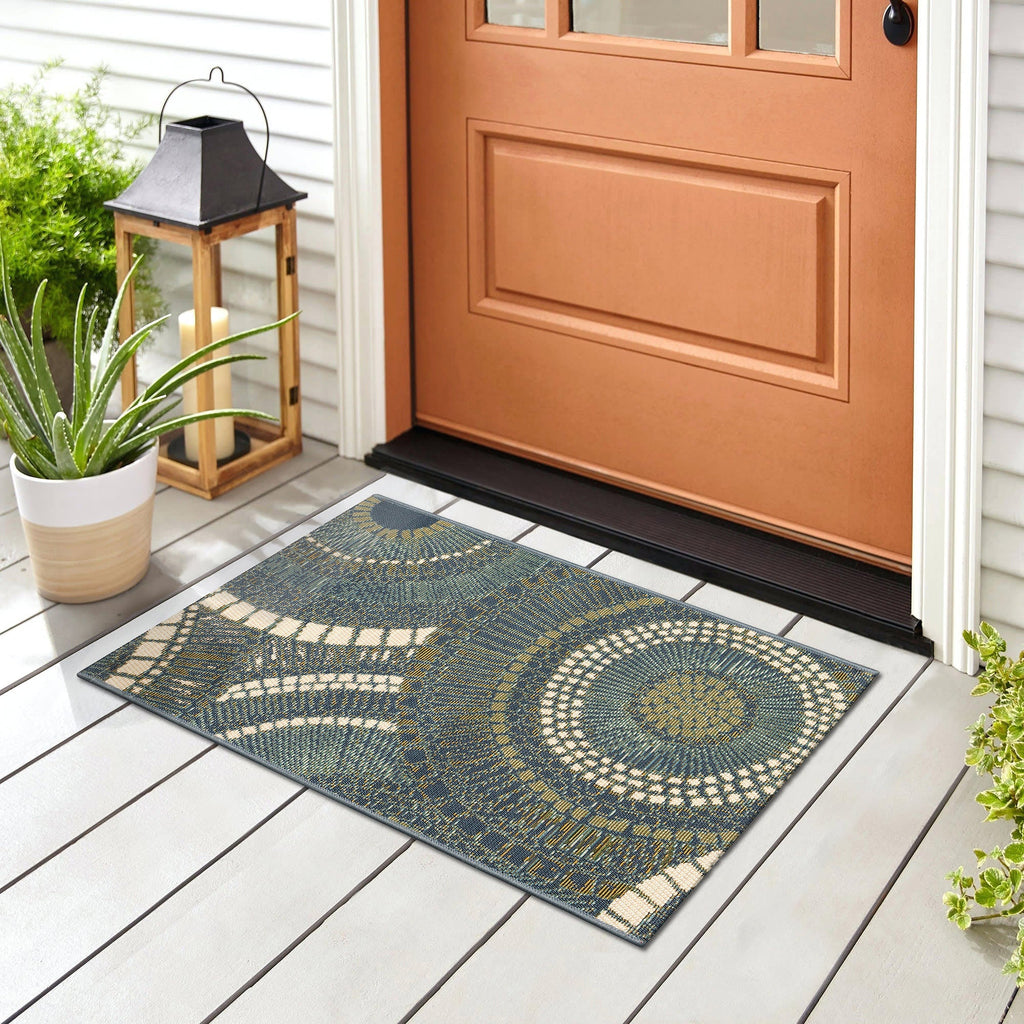 Esencia Circles Indoor Outdoor Mat