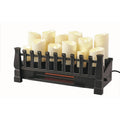 Infrared Quartz Heater with Flame Effect P2997