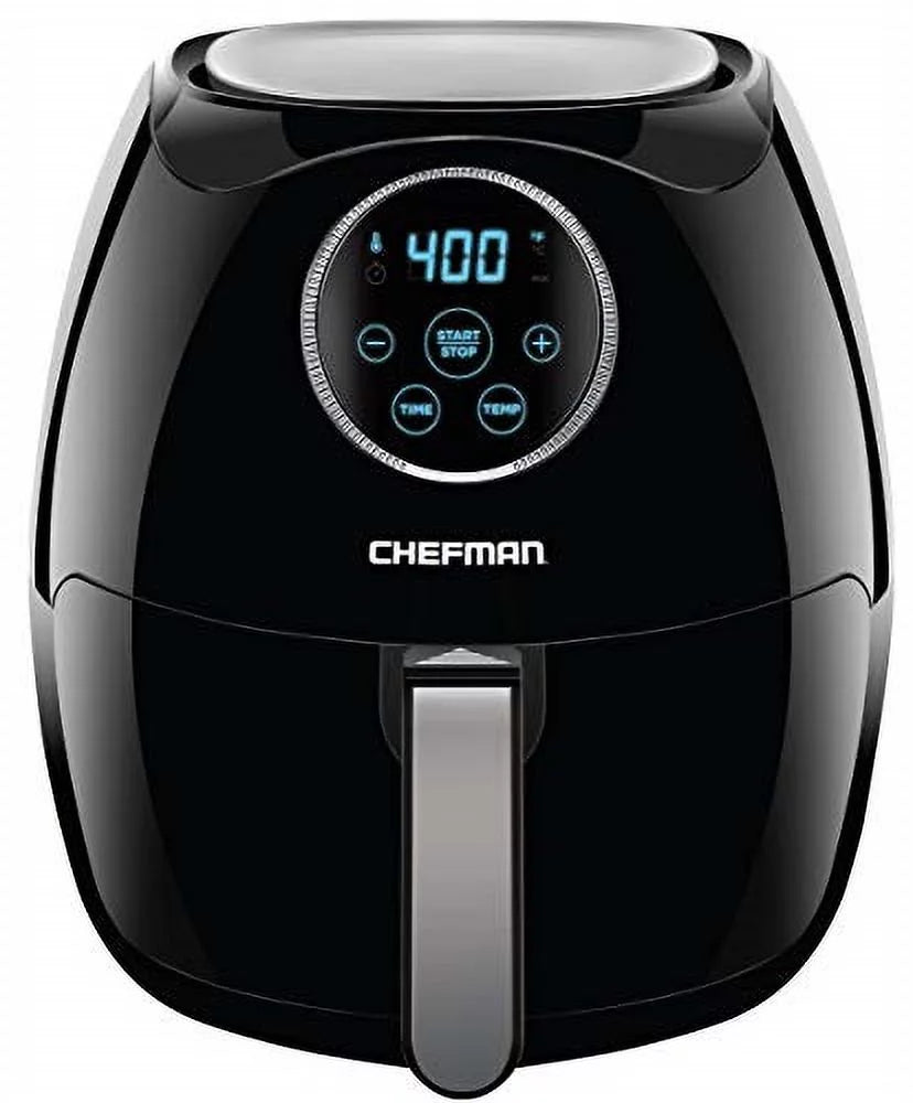 Black 6.5 Liter Air Fryer Oven L673935