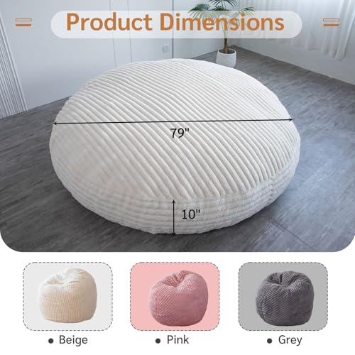 3 in 1 Bean Bag Chairs with High-Density Foam Filling V658