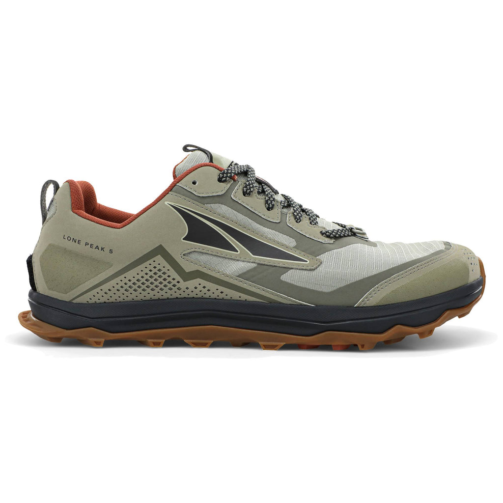 Khaki Men's Trail Running Shoes V94028
