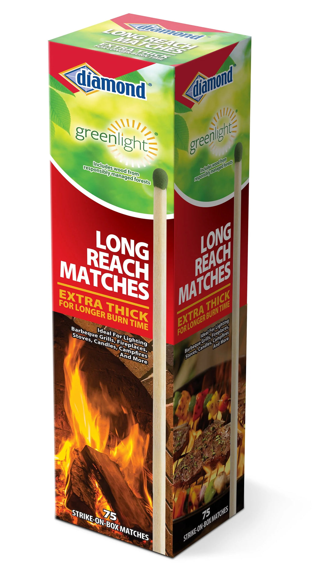 75 Count Long Reach Matches T1129
