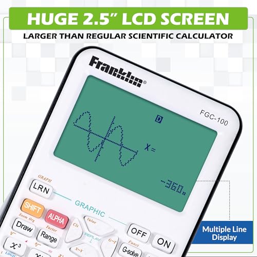 Scientific Graphing Calculator with 3 Operating Modes and 20 Built-in Graphs R7887