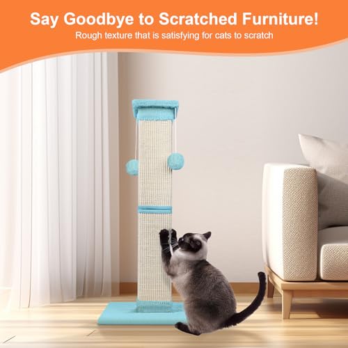 33 Inch Sisal Cat Scratching Post B274
