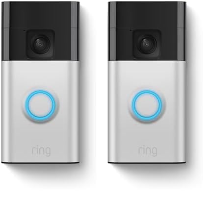 Satin Nickel Battery Doorbell Z117
