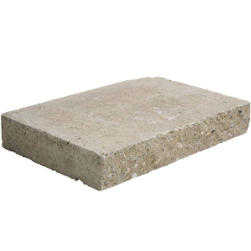 2 in. x 12 in. x 8 in. Buff Concrete Wall Cap B935