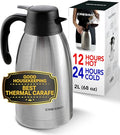 68oz Insulated Stainless Steel Coffee Carafe S342