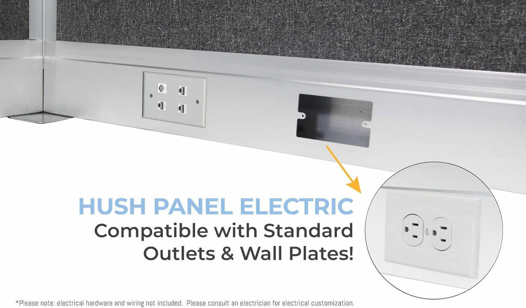 Electric Cubicle Privacy Panels S57282