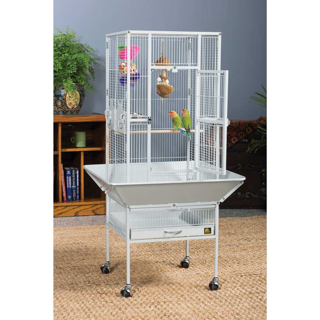Pewter Bird Cage S565406
