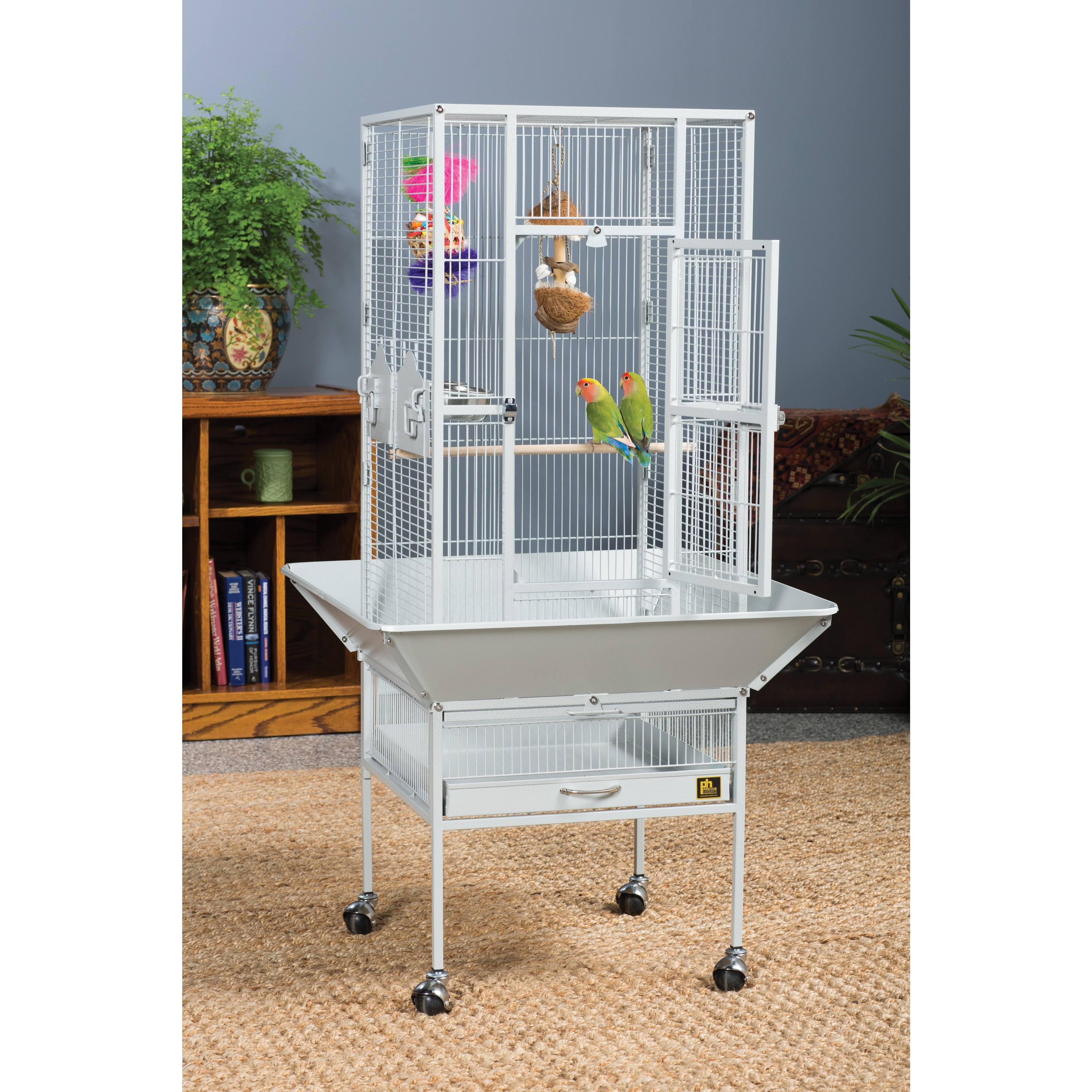 Pewter Bird Cage S565406
