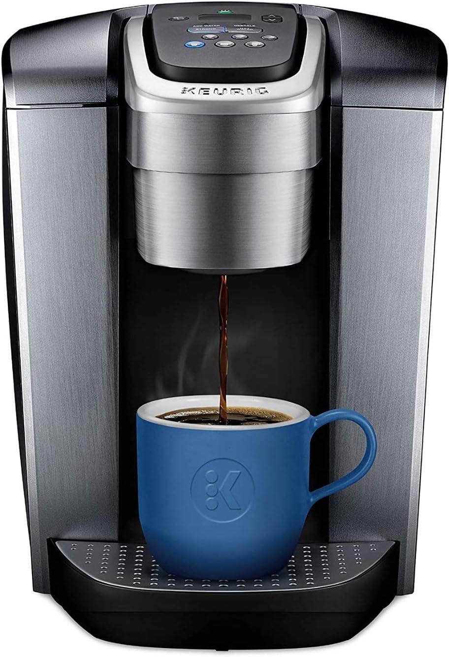 Brushed Silver Single Serve Programmable Coffeemaker W118074