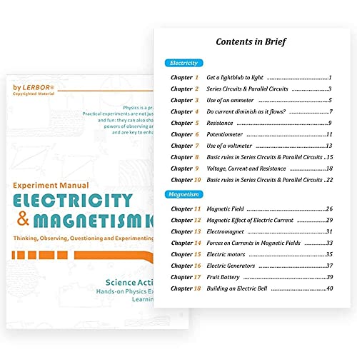 Electricity and Magnetism Kit STEM Science Kit C819899