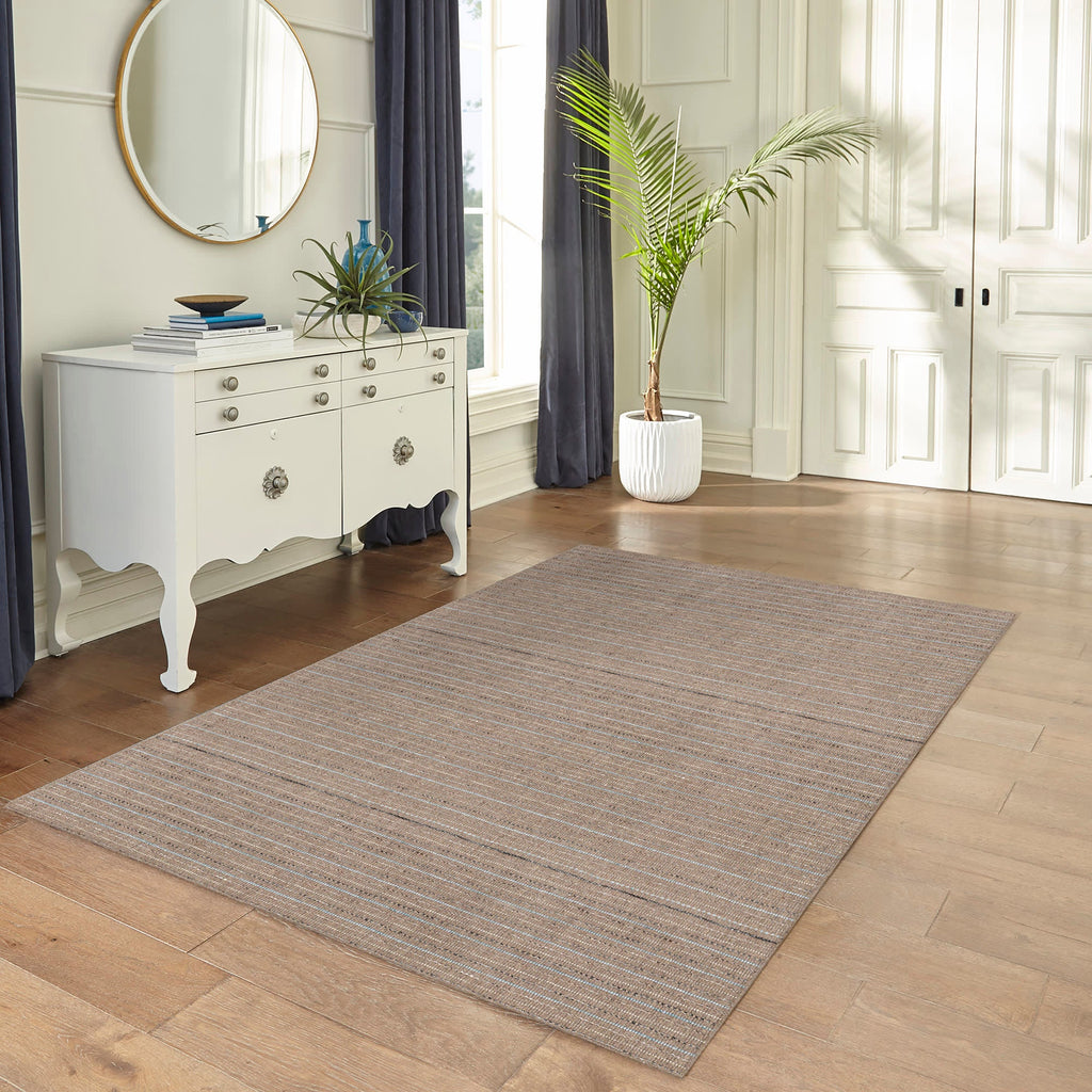 Gobi Stripe Indoor Wool Blend Area Rug