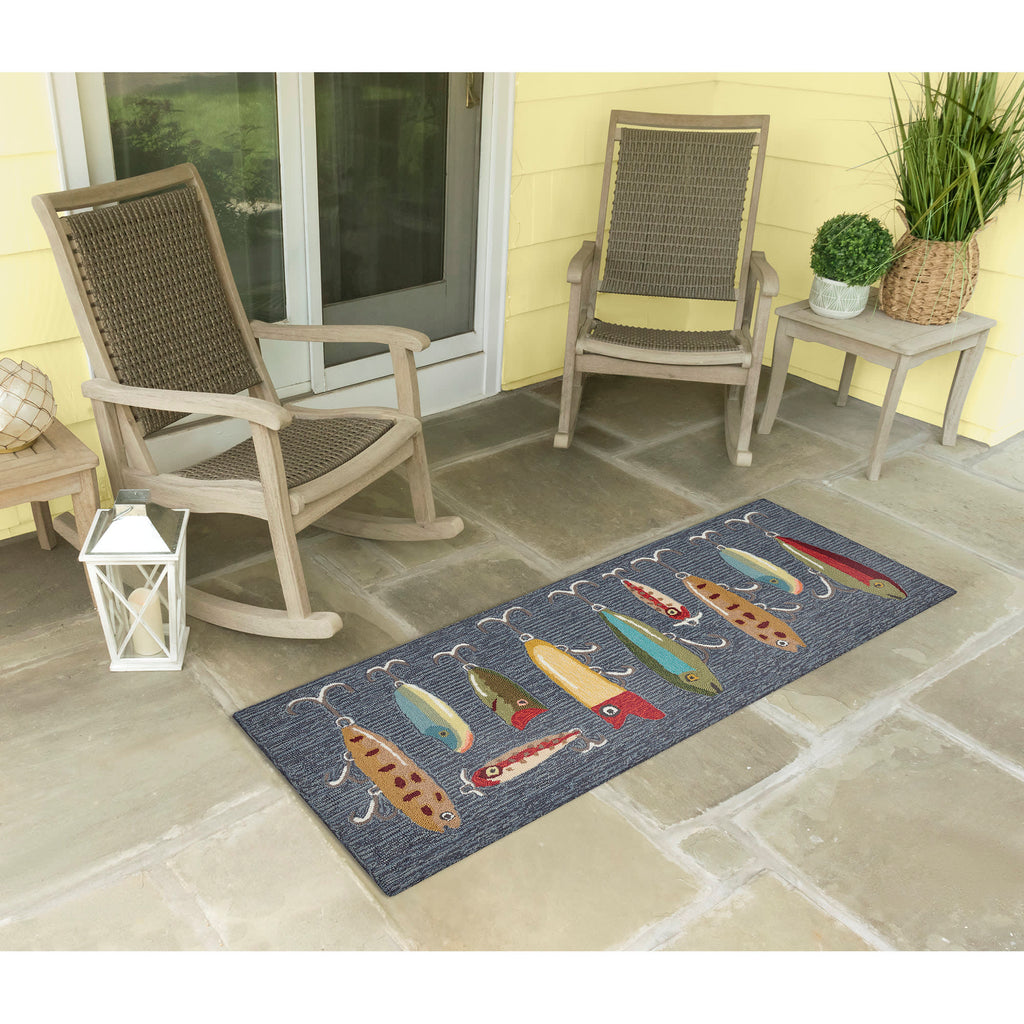 Frontporch Playing Hooky Indoor Outdoor Mat