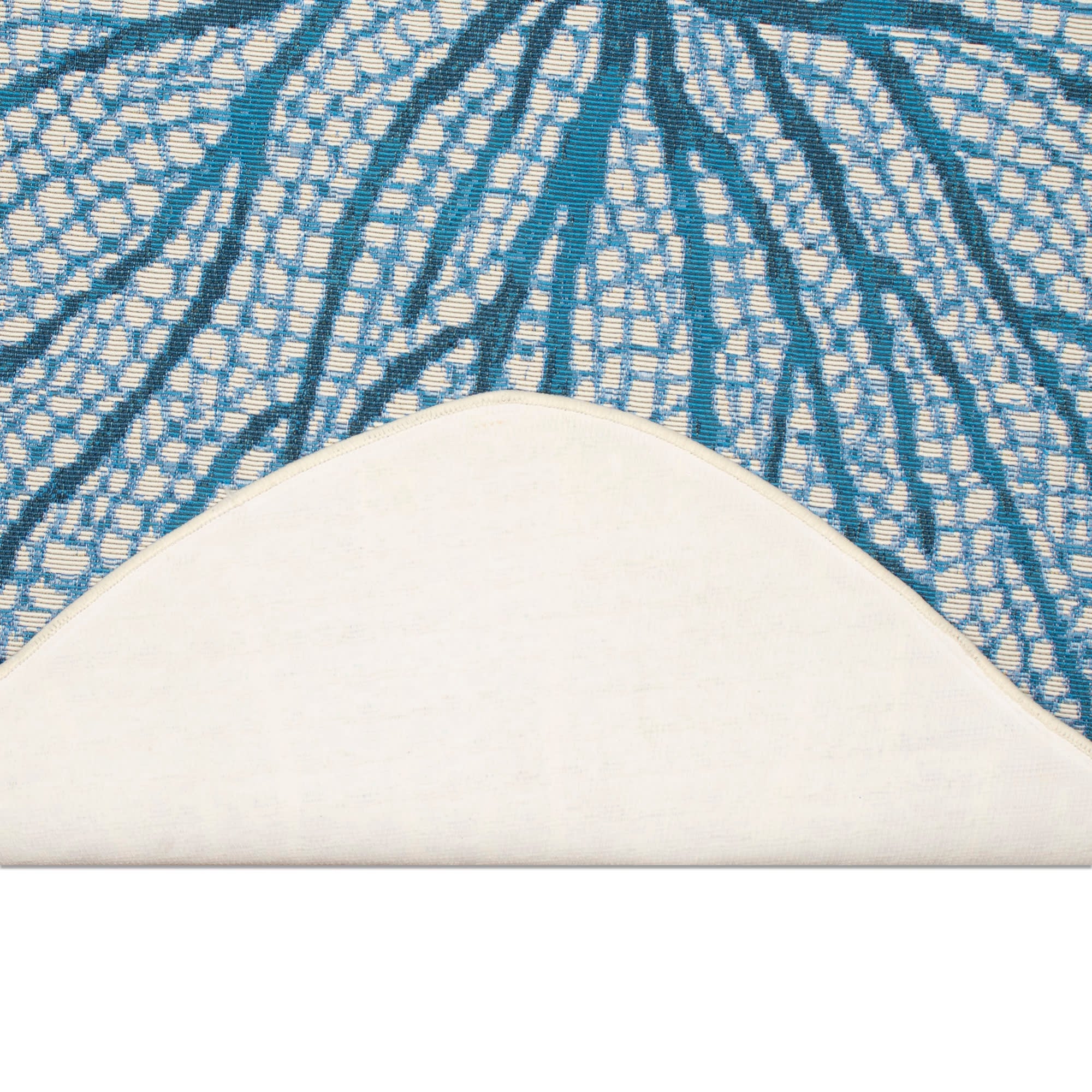 Esencia Coral Fan Indoor Outdoor Mat