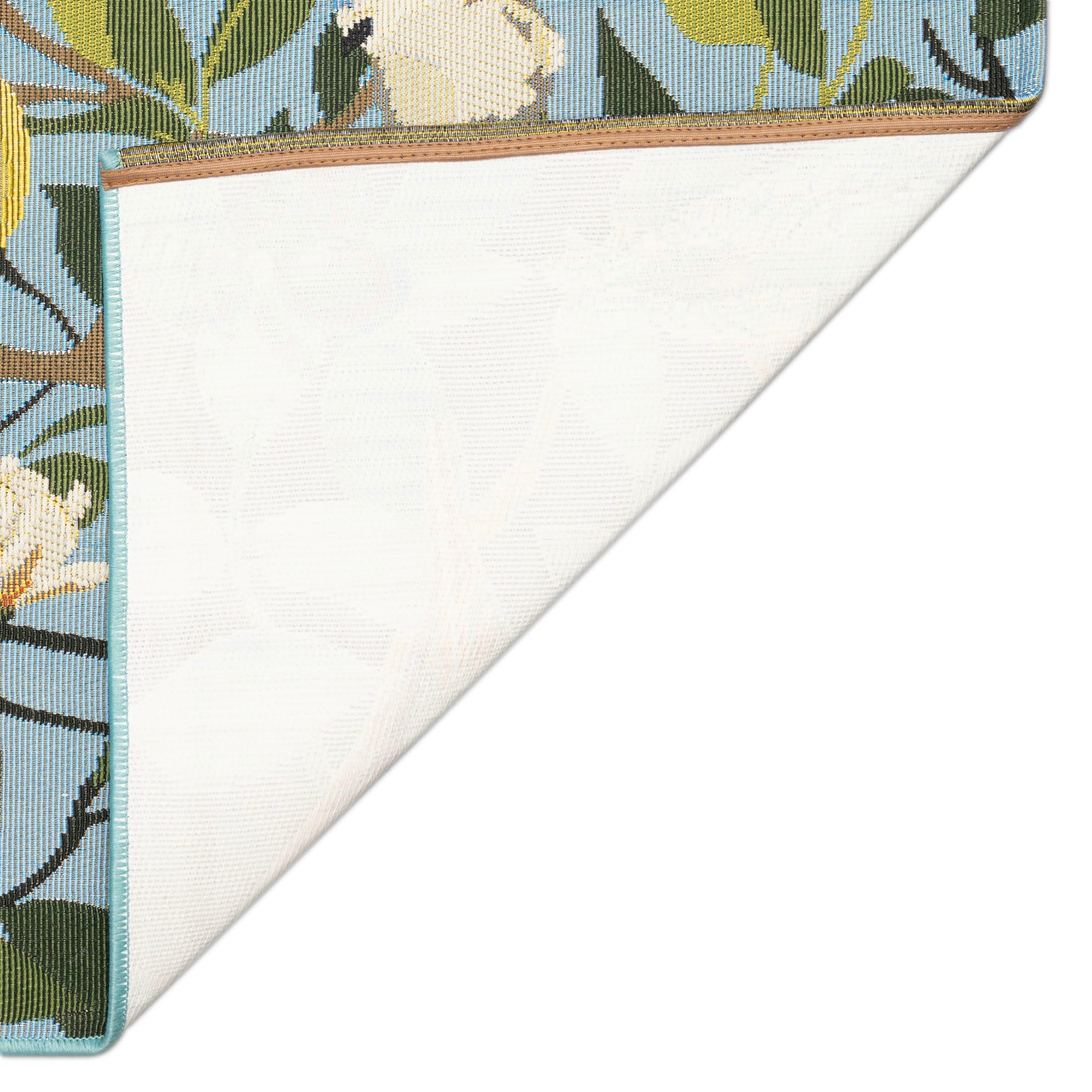 Esencia Floral Finches Indoor Outdoor Mat