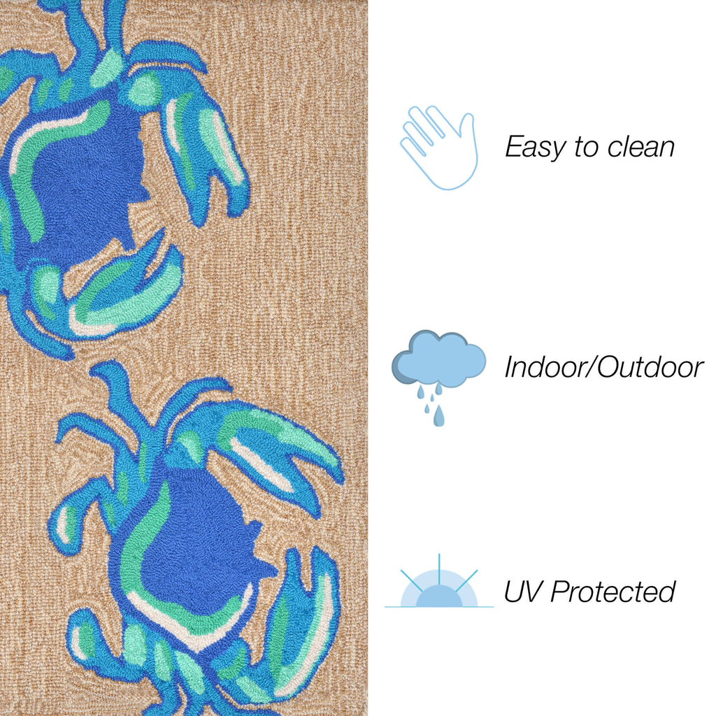 Frontporch Crabs Indoor Outdoor Mat