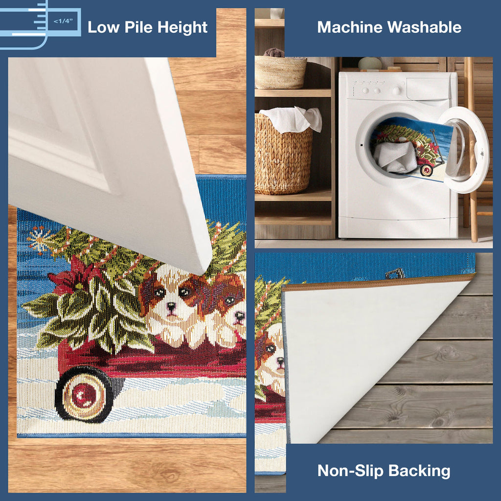 Esencia Wagon Wonderland Indoor Outdoor Mat