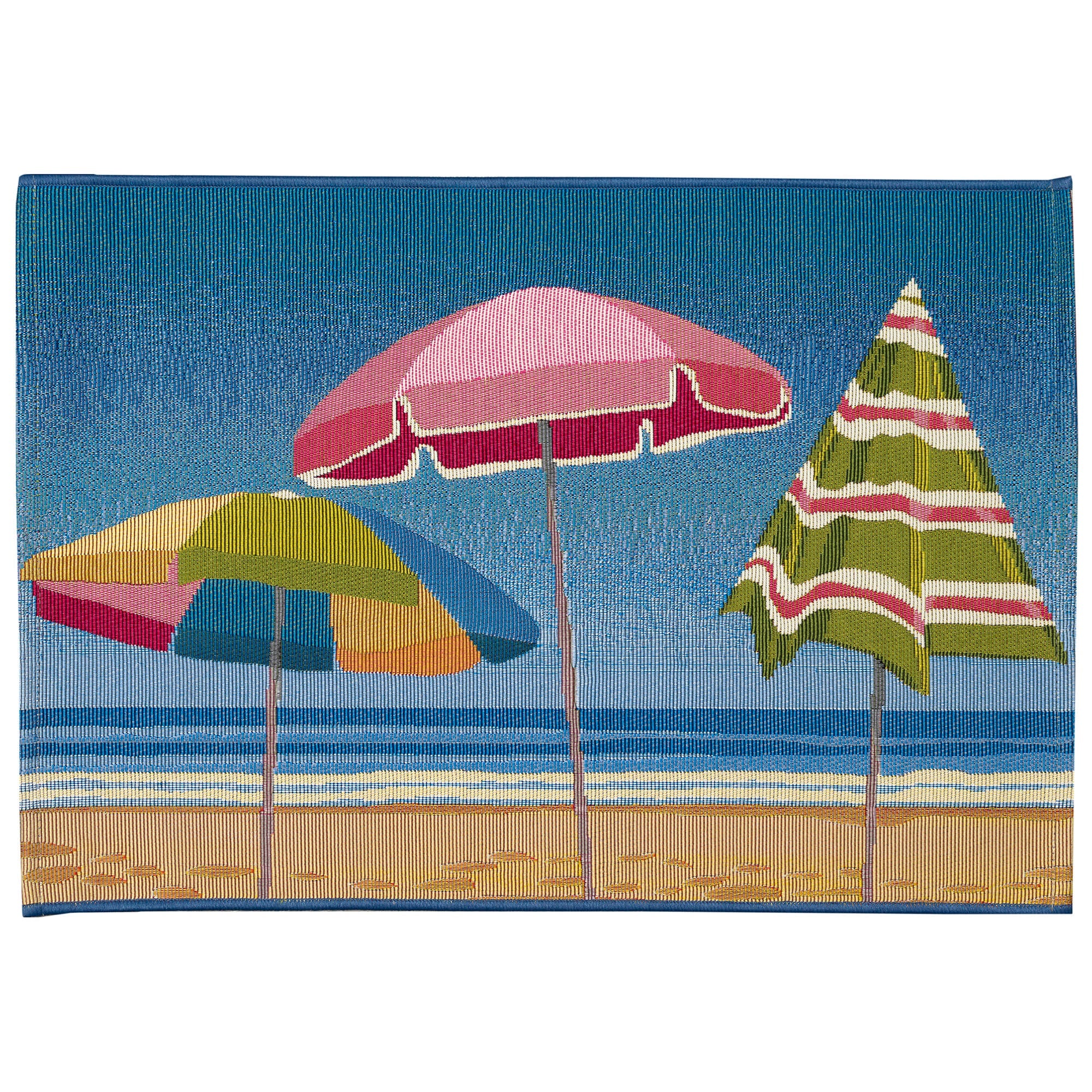 Esencia Beach Umbrella Indoor Outdoor Mat