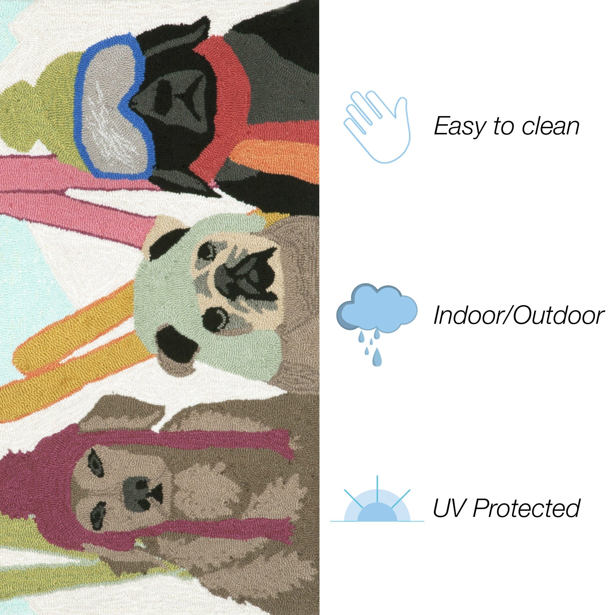 Frontporch Ski Patrol Indoor Outdoor Mat