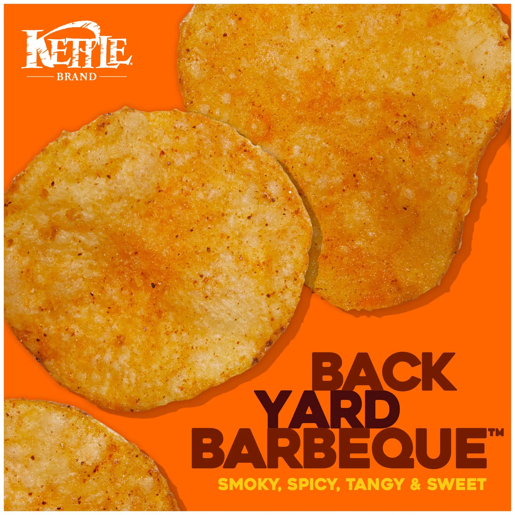 Backyard Barbeque Kettle Chips, 8.5 oz A455