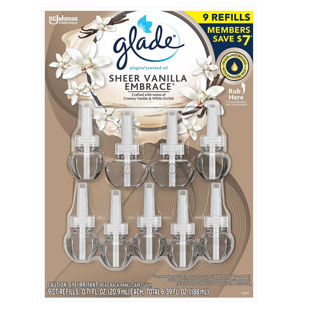 Hawaiian Breeze Scented Oil Refill, 6.39 fl. oz., 9 ct. I1300