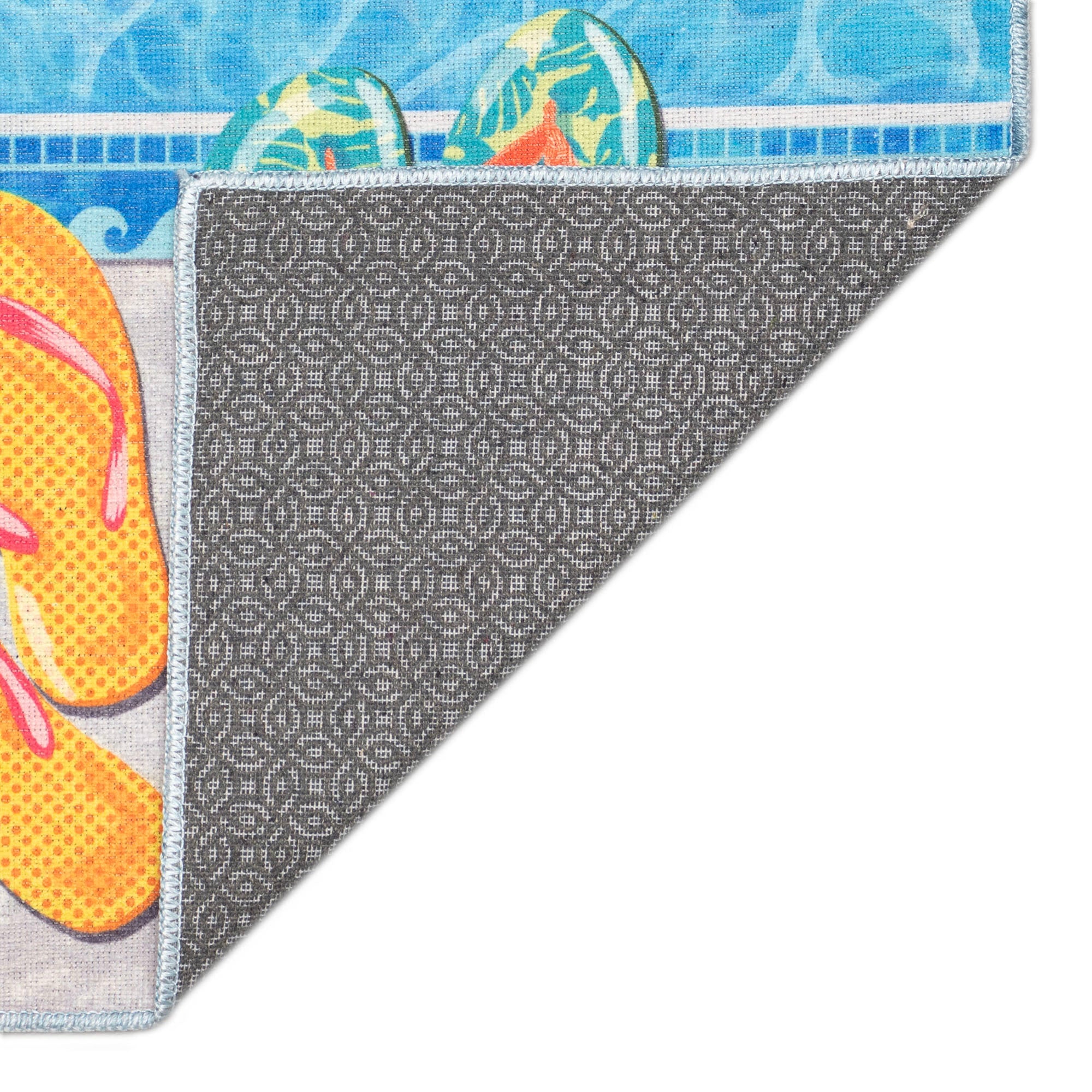 Impressions Poolside Flip Flops Indoor Mat