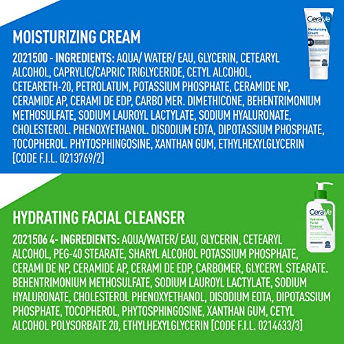 12oz Moisturizing Cream and 3oz Travel Size Cleanser W11005