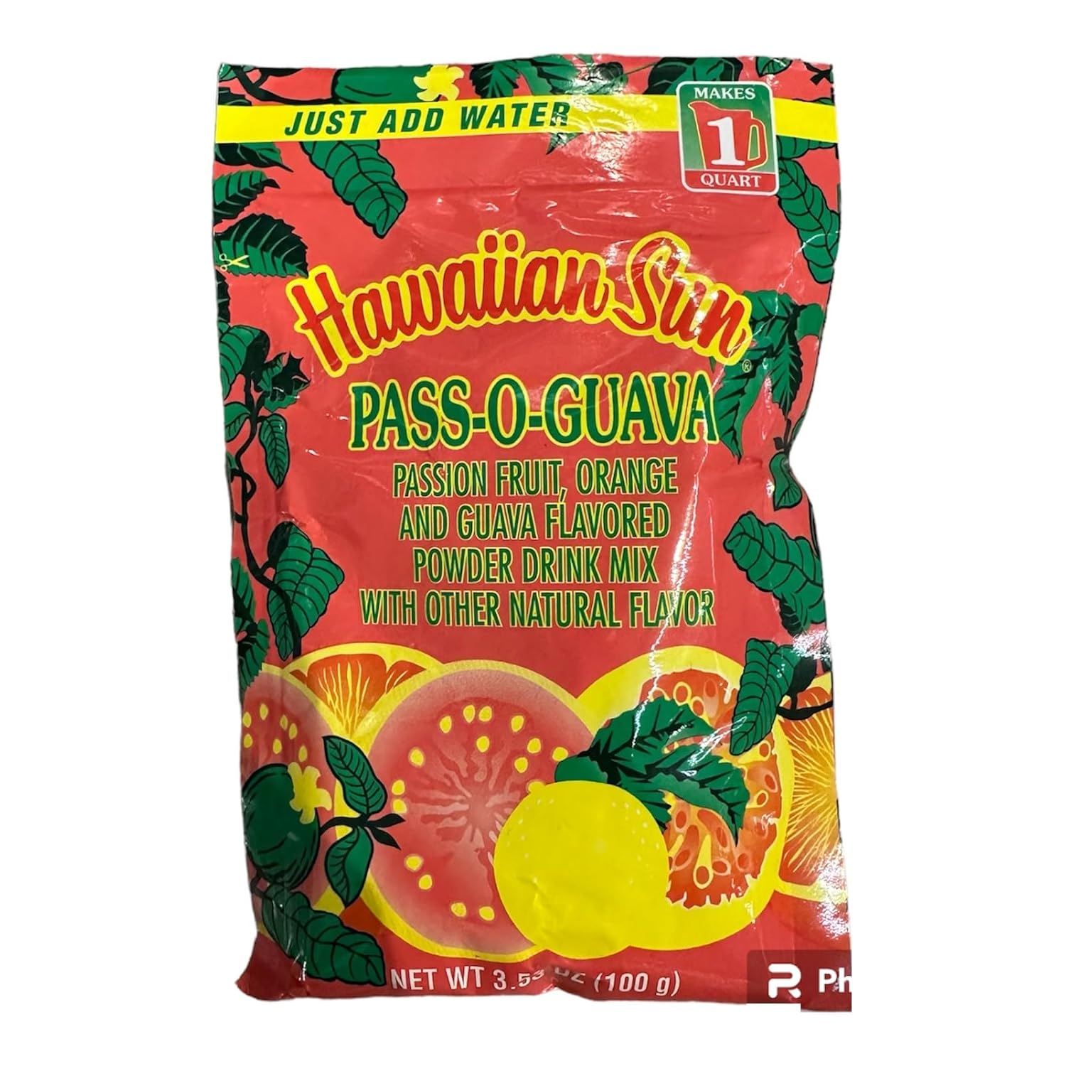 Pass-O-Guava Powder Drink Mix 4.4 Oz (pack of 10) S33907