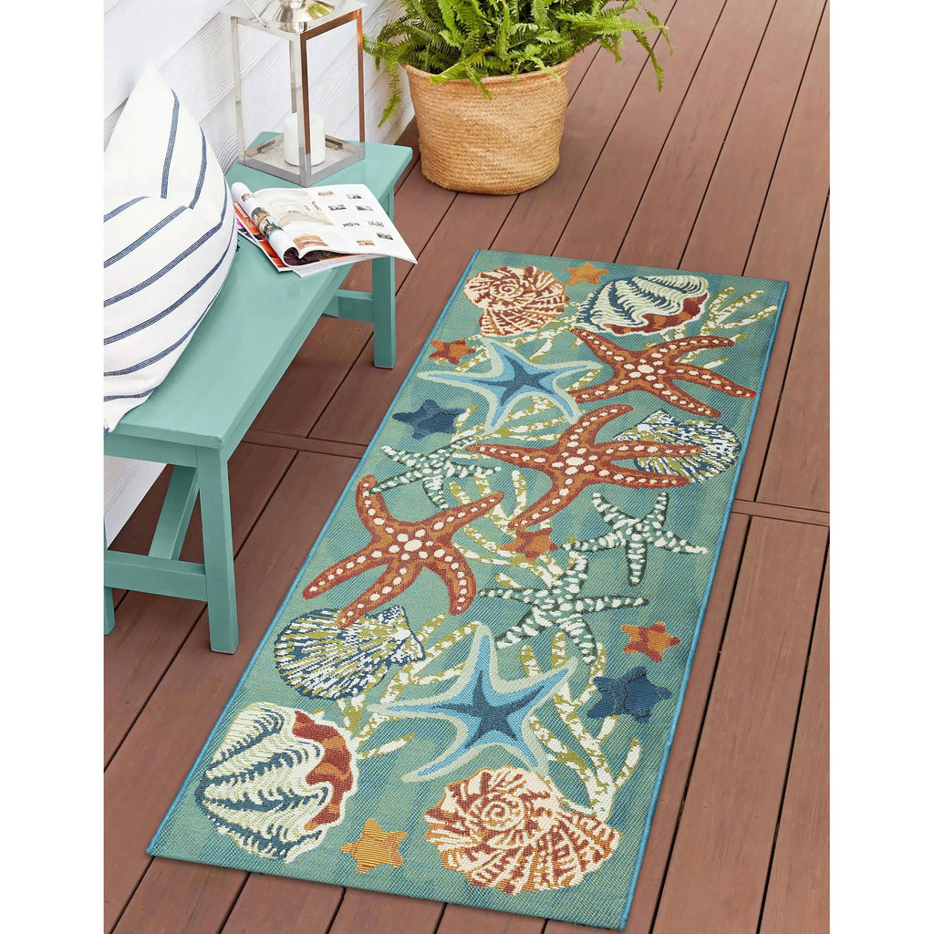 Esencia Starfish Song Indoor Outdoor Mat