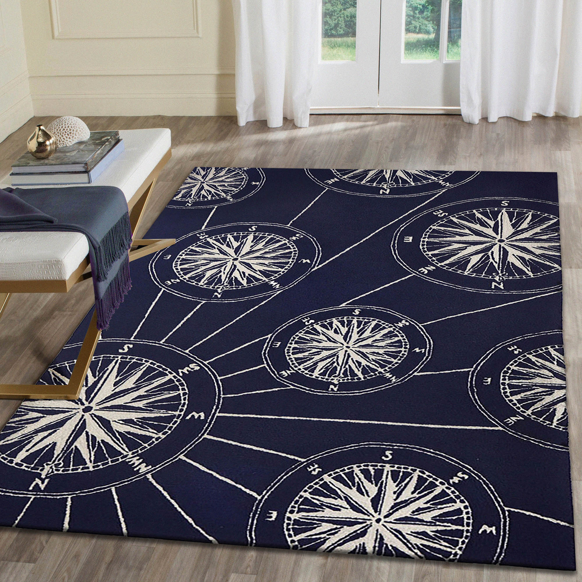 Frontporch Compass Indoor Outdoor Mat