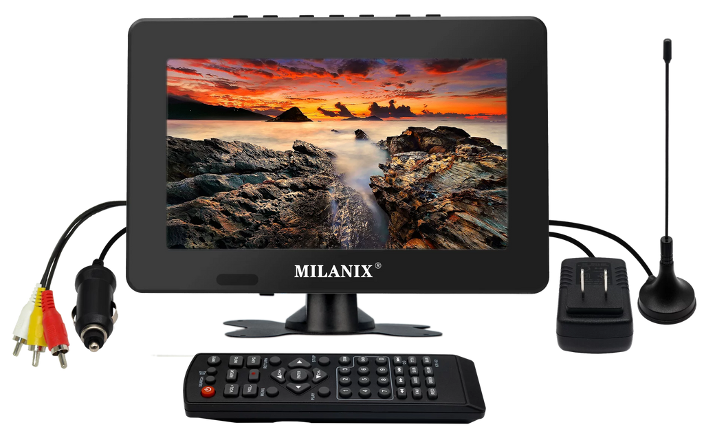 7" Portable LCD TV with Remote Control K6025