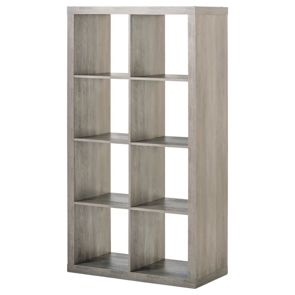 8-Cube Storage Organizer, Rustic Gray P2506