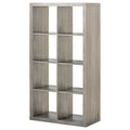 8-Cube Storage Organizer, Rustic Gray P2506