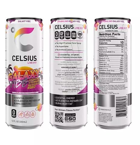 12 Pack 12 fl oz Sparkling Energy Drink O680739