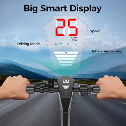Electric Scooter, 19 Mph Max Speed, 21 Miles Range, 350W, 8.5" Inflatable Tire, Foldable R941994