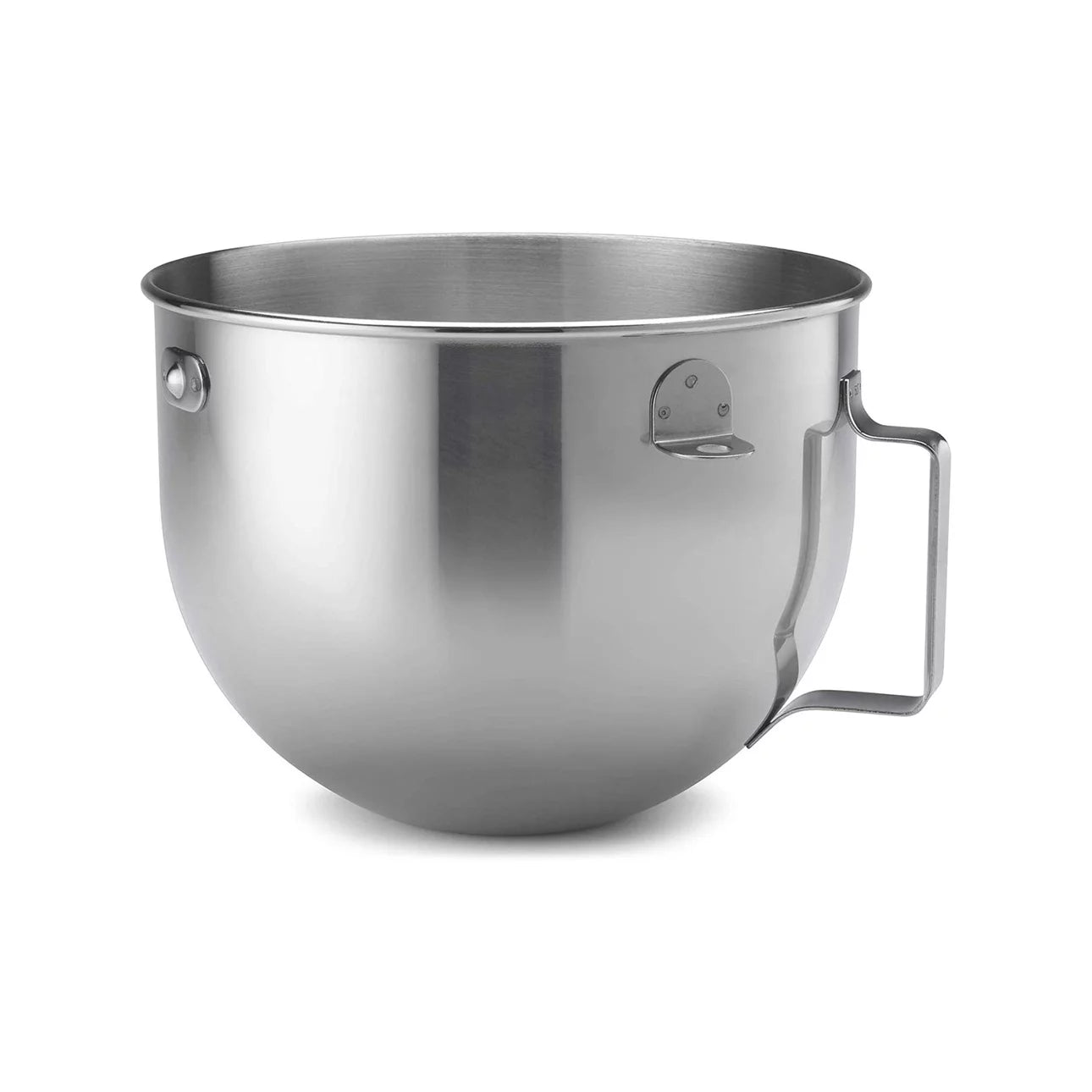 5 Quart Polished Stainless Steel Bowl with Flat Handle Q820238