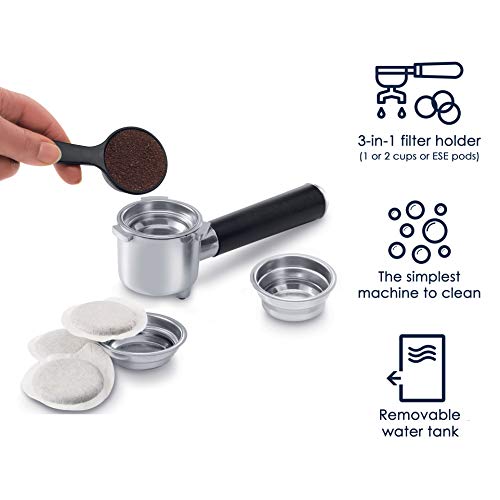 Manual Espresso Machine, 1000ml E330727