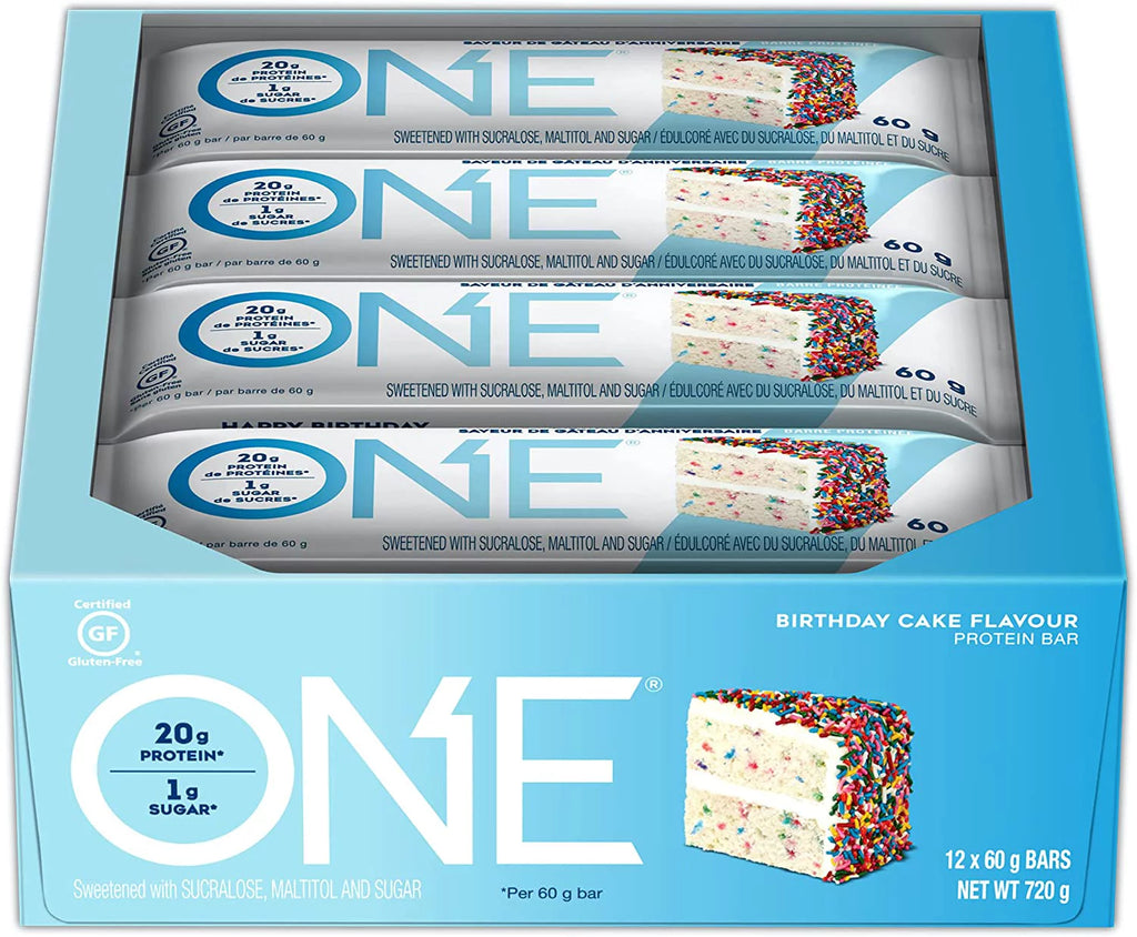 Birthday Cake 20g Protein 12 Count Protein Bar B846313