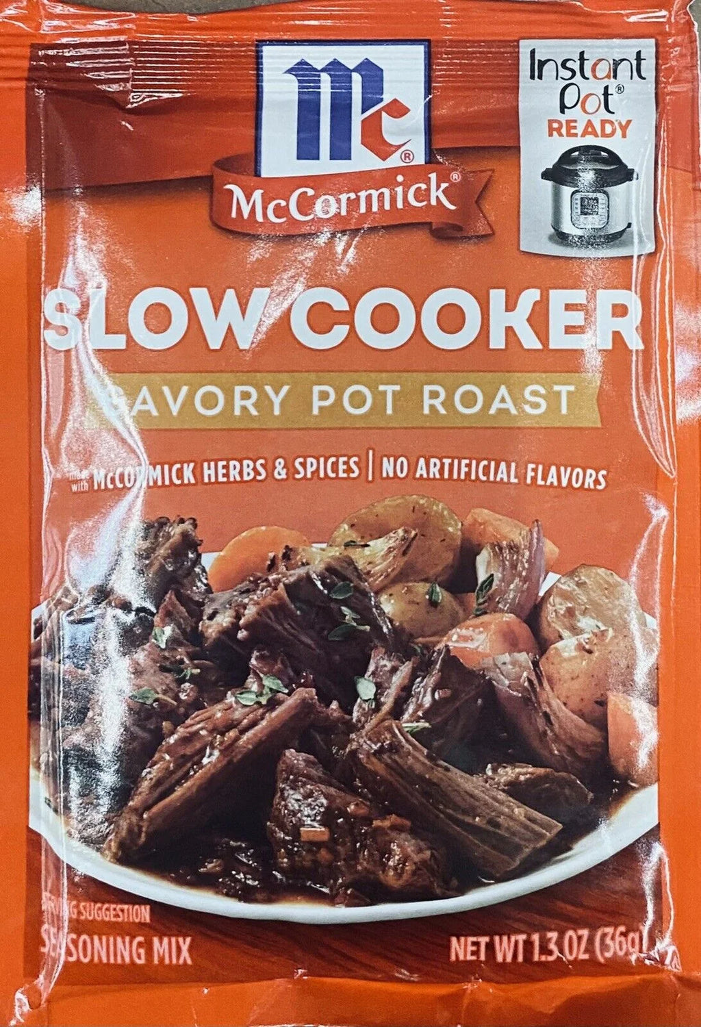 Slow Cooker Pot Roast Seasoning Mix Savory Herbs & Spices 1.3oz 2 PACK H72195