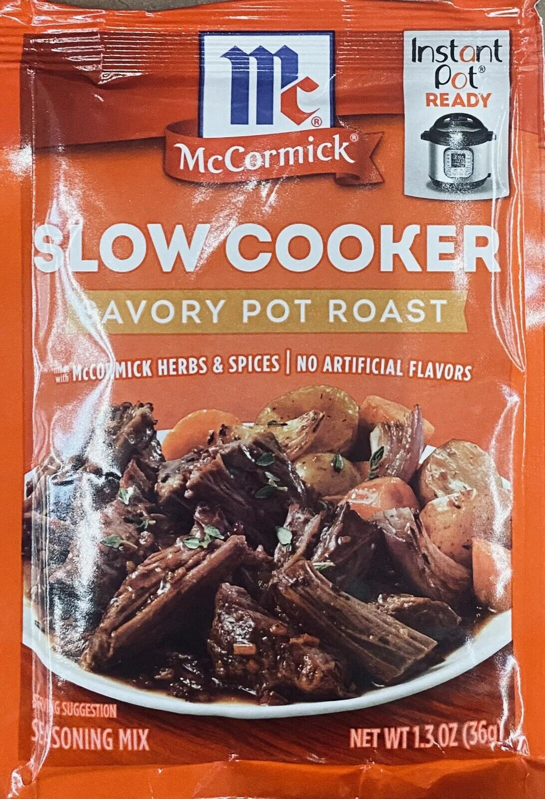 Slow Cooker Pot Roast Seasoning Mix Savory Herbs & Spices 1.3oz 2 PACK H72195