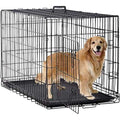 24,30,36,42,48 Inch Folding Wire Dog Crate with Double-Door V441