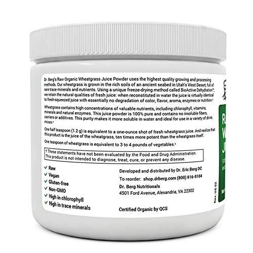 Wheatgrass Superfood Powder - 60 Servings - 5.3 oz S4764