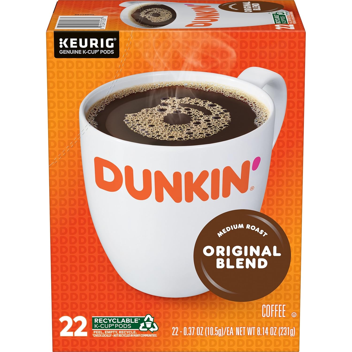 88 Keurig K-Cup Pods Medium Roast Coffee V537875