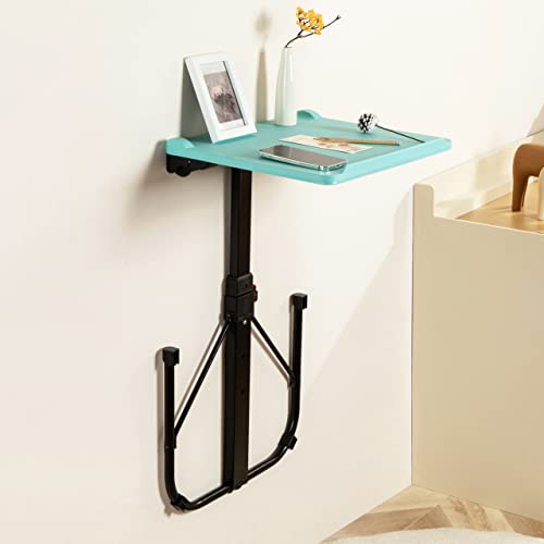 Light Blue Folding TV Tray Table Q121