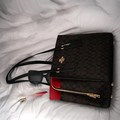 Brown Black Carryall F841