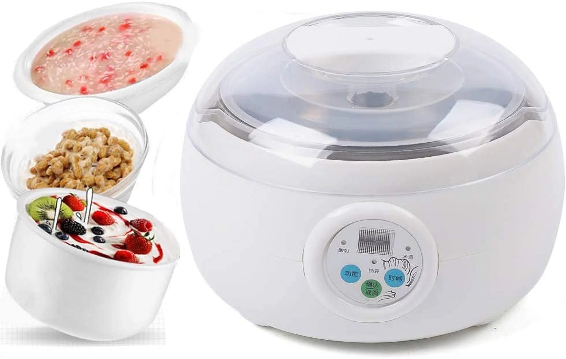1.5L Stainless Steel White Yogurt Natto Machine H46825