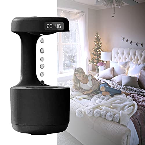 800ml Mini Humidifier with LED Smart Display Clock X450