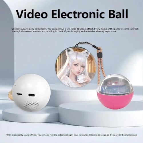 2.76" Crystal Ball Video Player with Sound U73091