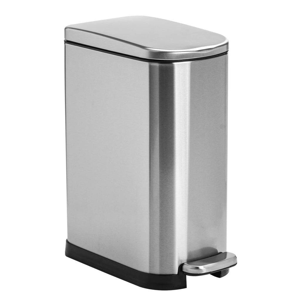 Stainless Steel Step Trash Can 10L Q823